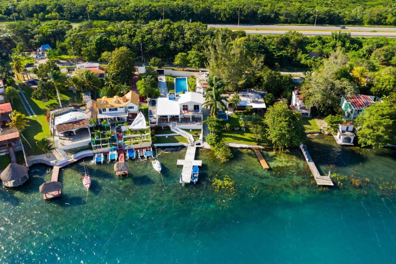 Casa Sol Y Luna Bacalar Bed & Breakfast Luaran gambar