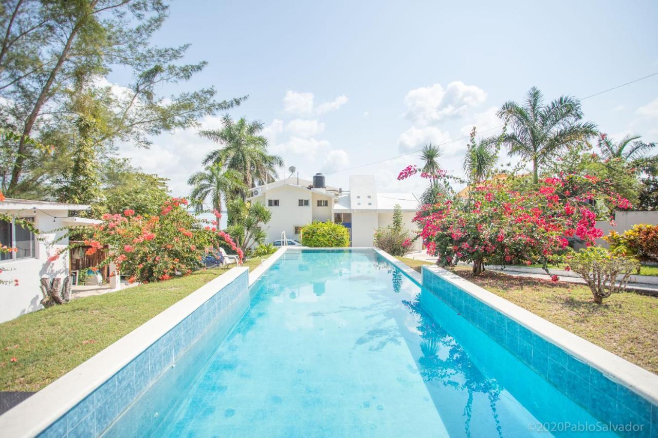 Casa Sol Y Luna Bacalar Bed & Breakfast Luaran gambar